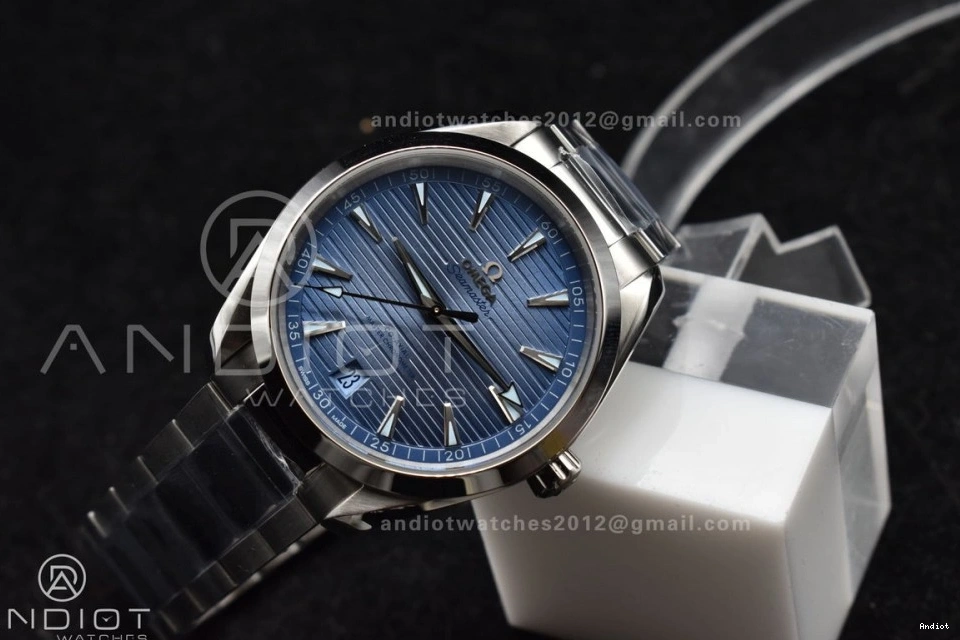 1:1 Summer Blue Dial Terra on Clone Bracelet Aqua Best Stainless Super 41mm VSF A8900 Edition 0104